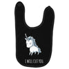 stabby the unicorn Baby Bibs