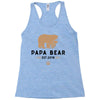 papa bear Racerback Tank