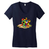 Rubik Cube Women's V-Neck T-Shirt