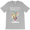 my body is a garden, not a graveyard black T-Shirt