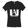 hero academy Women's V-Neck T-Shirt