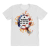 American Flag Q Fire All Over Women's T-shirt