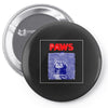 paws (jaws) Pin-back button