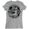 given enough coffee i could rule the world white Ladies Fitted T-Shirt