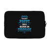 The Best Poppy Was Born In February Laptop sleeve