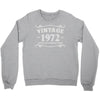 vintage 1972 aged to perfection Crewneck Sweatshirt