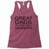 great dads get promoted Racerback Tank