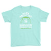 alien abductee survivor tour ufo nerd geek comic funny Youth Tee