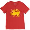 sri lanka international  national country lion sport flag V-Neck Tee