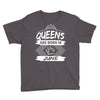 Queens Are Born In June Youth Tee