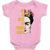 ask me about my feminist agenda frida kahlo Baby Bodysuit
