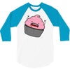cannibal cupcake 3/4 Sleeve Shirt