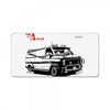 the a team van License Plate