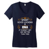 Smart Good Looking CNA Doesnt Get Better Than Women's V-Neck T-Shirt