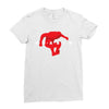 khabib air Ladies Fitted T-Shirt