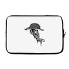 zombie eating brains Laptop sleeve
