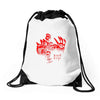 Death Grips Drawstring Bags