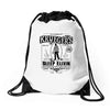 krueger's magic sleep elixir Drawstring Bags