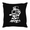 robot funny Throw Pillow