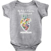 my body is a garden, not a graveyard black Baby Bodysuit