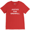 Justice For Grenfell V-Neck Tee