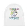 unicorns are born in march cute unicorn Baby Beanies