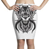 demon wolf Pencil Skirts