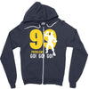 go! go! go! batle royal gaming Zipper Hoodie