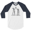 dali walkers 3/4 Sleeve Shirt