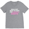 girls just want to have fundamental rights V-Neck Tee