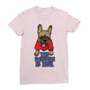 the snuggle is real Ladies Fitted T-Shirt