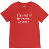 stay out of my phone V-Neck Tee