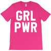 girl power white logo T-Shirt