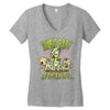 zombie baby apocalypse Women's V-Neck T-Shirt