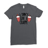 i don't give a crappe Ladies Fitted T-Shirt