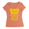 dad bod Women's Triblend Scoop T-shirt