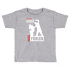 wer nicht h&ouml;ren will muss f&uuml;hlen Toddler T-shirt