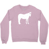 staring horse Crewneck Sweatshirt