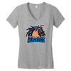 outpost 31 huskies monster version Women's V-Neck T-Shirt