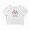 heavy meowtal Crop Top
