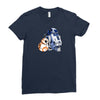 droid hug Ladies Fitted T-Shirt