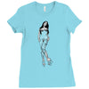 zombie girl Ladies Fitted T-Shirt