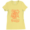 scary krampus Ladies Fitted T-Shirt