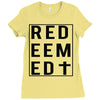 redeemed Ladies Fitted T-Shirt
