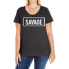 chaiya jeffries Ladies Curvy T-Shirt