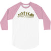 evolution formula lotus funny 3/4 Sleeve Shirt