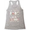 i have two titles aunt and dogmom and i rock them both with roses Racerback Tank