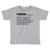 Feminism Noun Toddler T-shirt
