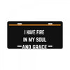 July Girl License Plate