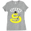 rich snake Ladies Fitted T-Shirt